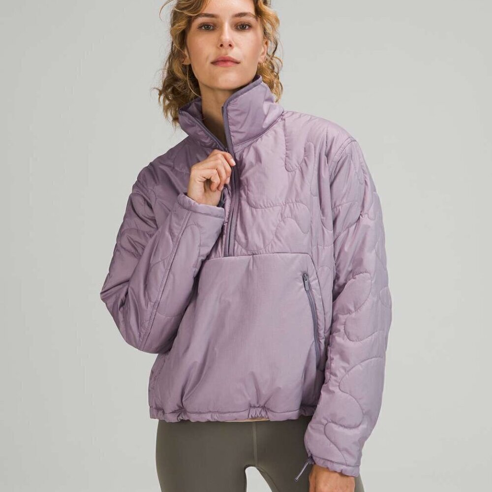 NWOT Lululemon Insulated Quilted Pullover Jacket - Picture 2 of 16